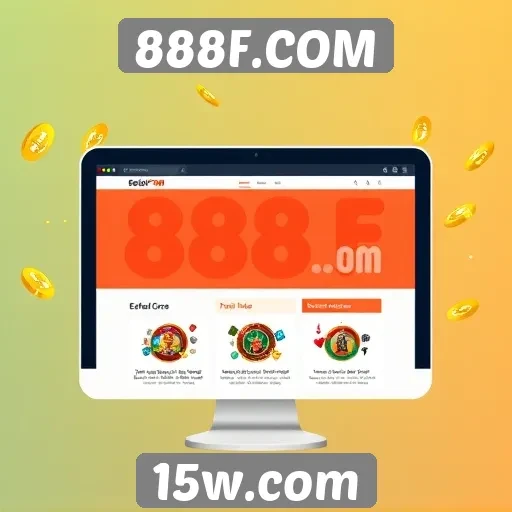 Interface do usuário e experiência de navegação em 888F.COM